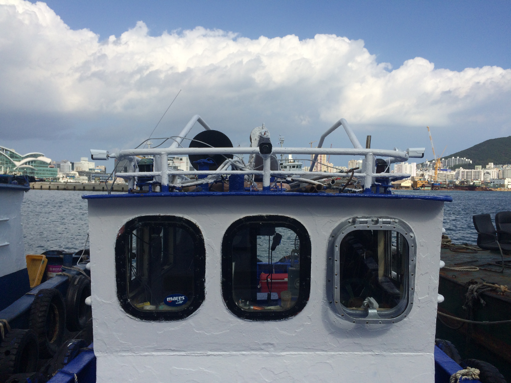 Front, left and right sides